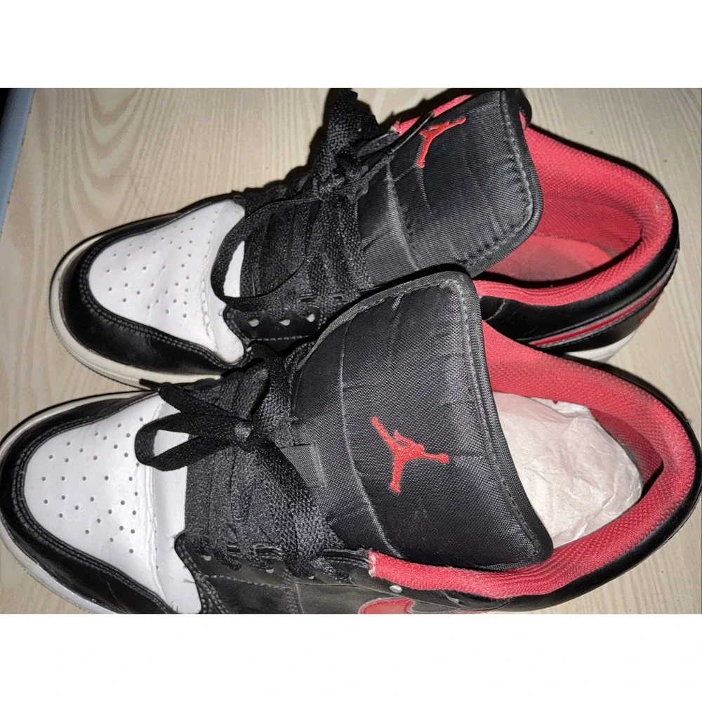 Size 10.5 - Jordan 1 Low White Toe‎ 2022